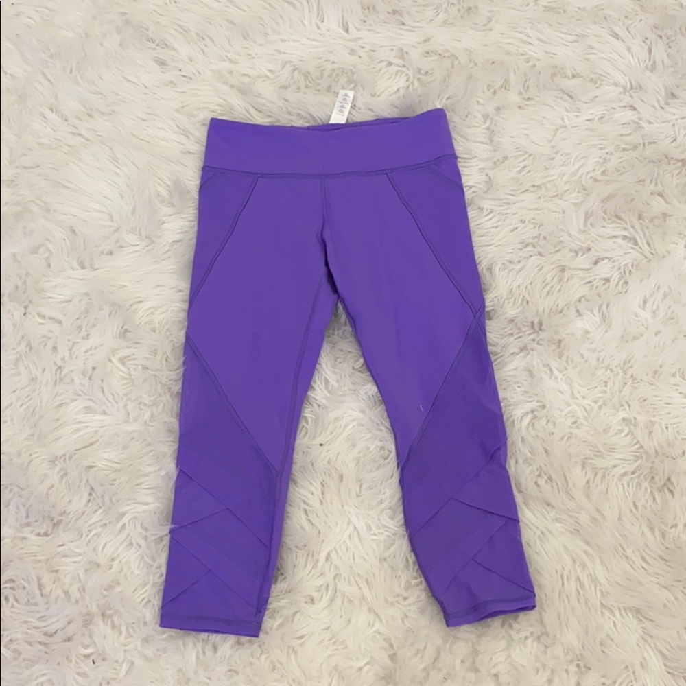 ivviva purple leggings (size 12 in kids)